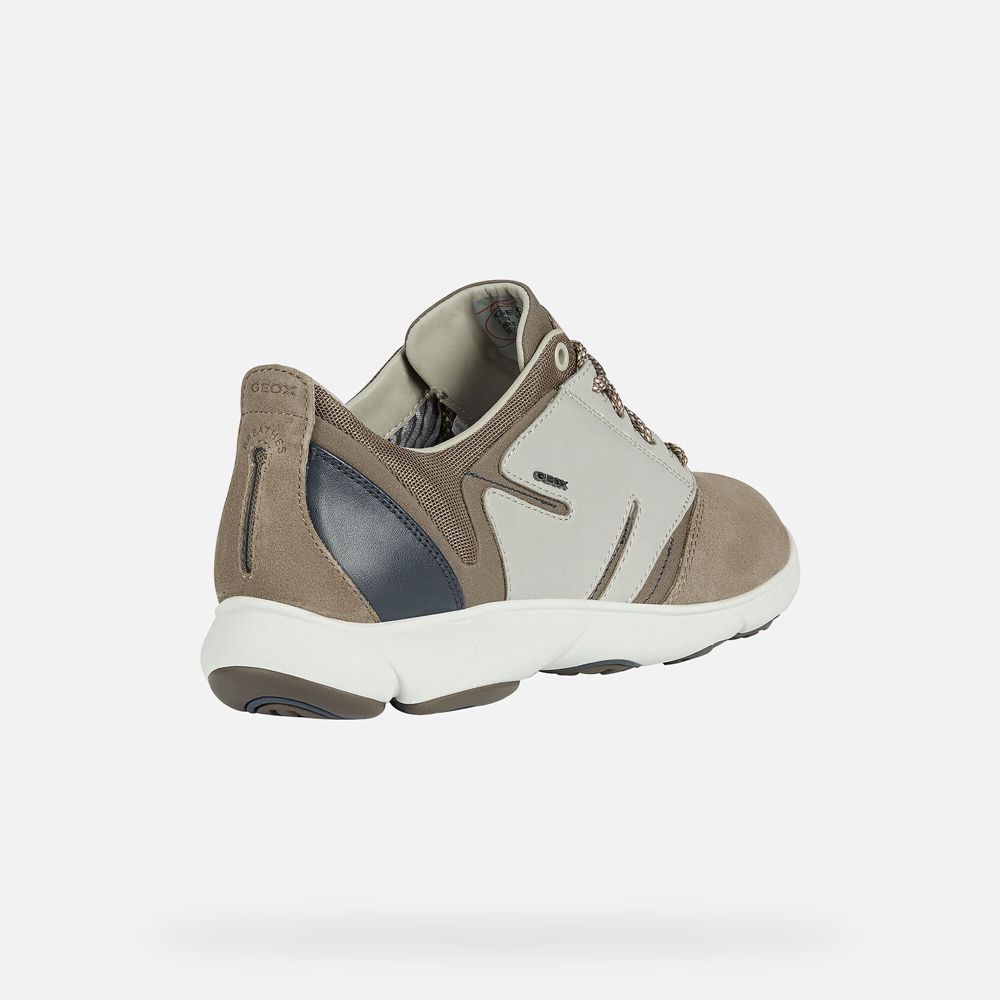 Geox Erkek Spor Ayakkabı Gri - Nebula - CGZ-937864